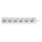 Multiple socket outlet 6-way, without switch, with cable, 3x1.5mm, with schuko plug