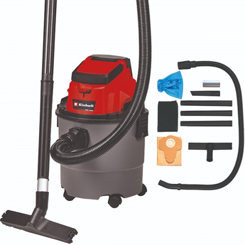 EINHELL Liquid - Solid Vacuum CLEANER TC-VC 18/15 LI - Solo