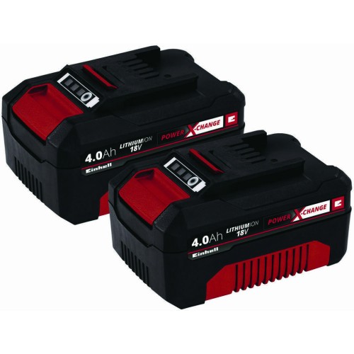 EINHELL Μπαταρίες 2X 4 AH POWER-X-CHANGE Twin Pack