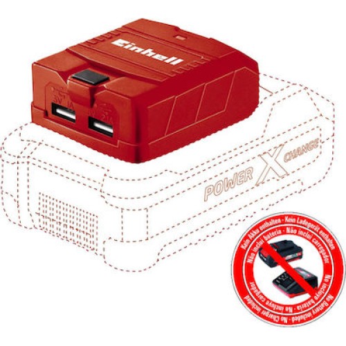 EINHELL Αντάπτορας USB Μπαταρίας Power Bank TE-CP 18 LI USB - Solo