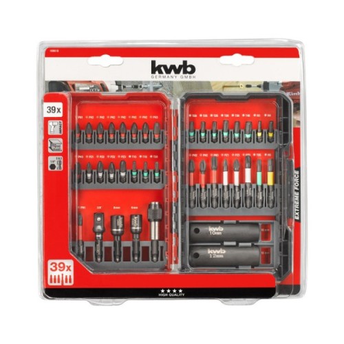 KWB Set 39-Pcs. Impact (L Box)