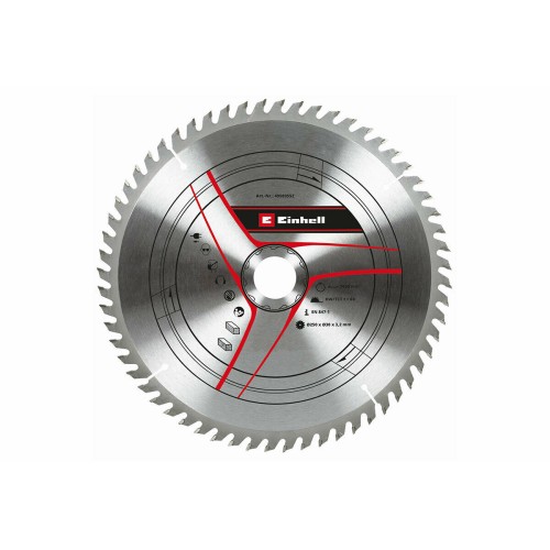 EINHELL Πριονόδισκος Λεπτής Κοπής TCT 250x30x3,2/2,2mm Δόντια 60 Καρβιδίου