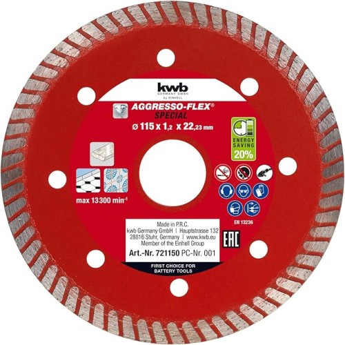 EINHELL Διαμαντόδισκος 1 Τεμάχιο 115mm / 1,2mm