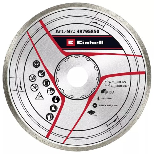 EINHELL Διαμαντόδισκος O 180mmxΦ 25,4mm