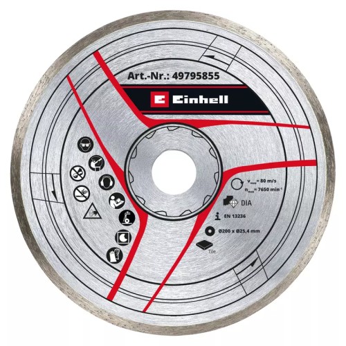 EINHELL Διαμαντόδισκος O 200mmxΦ 25,4mm