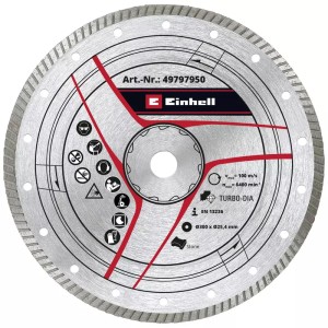 EINHELL Turbo Diamond Disc Φ 300mm x Φ 25.4mm