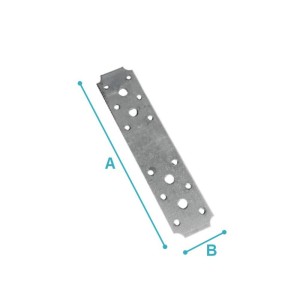 Roof Connection Strip 180x40mm Galvanized