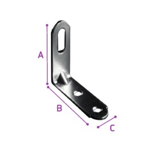 Angle 50x50mm For Curtain Rods