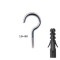 Cup Hook 19-80 + Plug 5 Pcs 200