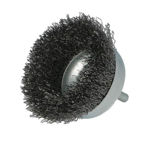 FASTER TOOLS Wire cup brush with pin, steel 40