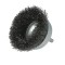 FASTER TOOLS cup brush, steel shaft, 40mm