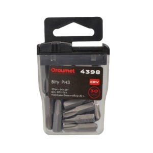 DRAUMET Set of bits PH3 30pcs