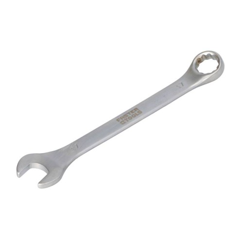 FASTER TOOLS Combination spanner, satin finish 17