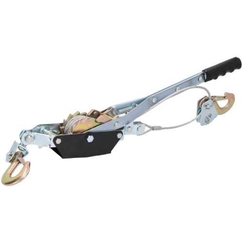 FASTER TOOLS Rope winch with puller 2 t