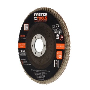 FASTER TOOLS Abrasive flap disc 125 100