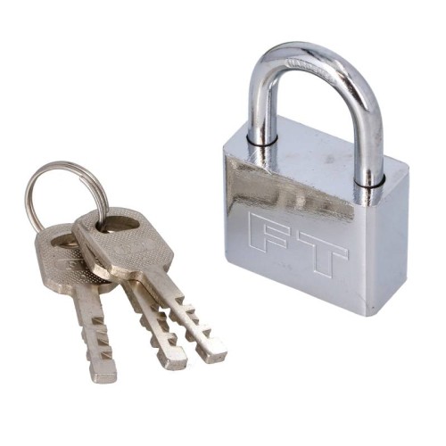 FASTER TOOLS Chrome padlock 40