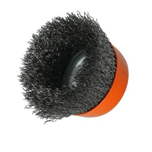 FASTER TOOLS Wire cup brush with thread M14, steel 60