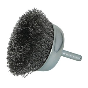 FASTER TOOLS Wire cup brush with pin, steel 60