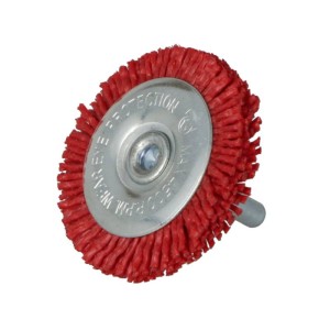 FASTER TOOLS Nylon wheel brush with pin 50mm