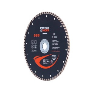 FASTER TOOLS Diamond cutting disc TURBO 230 x 3,0