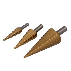 FASTER TOOLS Multistage drill bits set 3pcs