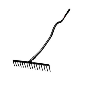 FORESTER Profiled rake with metal shaft 12