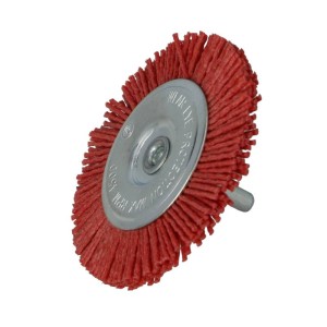 FASTER TOOLS Nylon wheel brush with pin 75mm