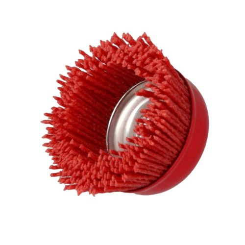 FASTER TOOLS Nylon cup brush with thread M14 65mm