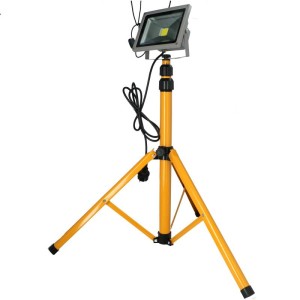 FASTER TOOLS LED lamp with tripod 20W