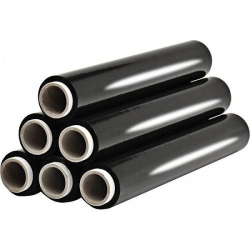 Stretch Film Χειρός Μαύρο 23m 1400gr.