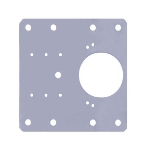 AMIG Πλάκα Επισκευής Inox Για κρυφούς μεντεσέδες O35 mm Matt 90x90mm