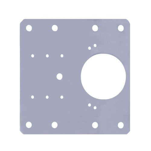 AMIG Πλάκα Επισκευής Inox. Για κρυφούς μεντεσέδες O35 mm Matt 90x90mm