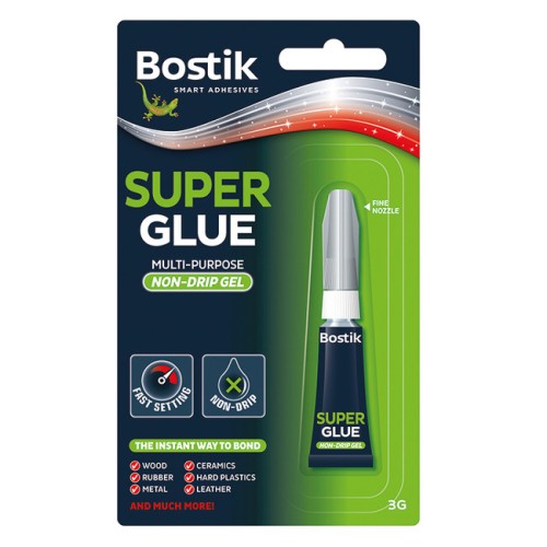 Glue SUPER GLU Non-Drip Gel 3gr.