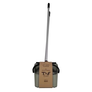 Broom And Dustpan Orthostatic Toothed Set