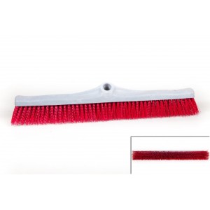 Broom 60cm PLASTIC BLOCK Hard Bristle