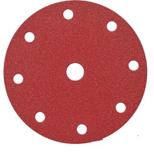 SMIRDEX Duroflex (ALOX) VELCRO Discs 150mm 9 Holes P120