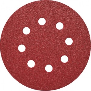 SMIRDEX Duroflex (ALOX) VELCRO Discs 125mm 8 Holes P40