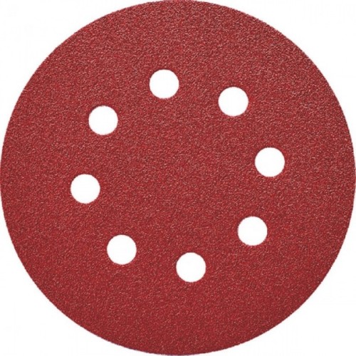 SMIRDEX Duroflex (ALOX) VELCRO Discs 125mm 8 Holes P60