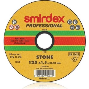 SMIRDEX Marble Cutting Wheels Prof. 115x1,5mm