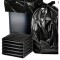 1 10x130cm Garbage Bags Black