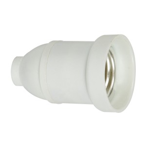 Lamp Plastic E27 Bell White