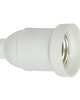 Lamp Plastic E27 Bell White