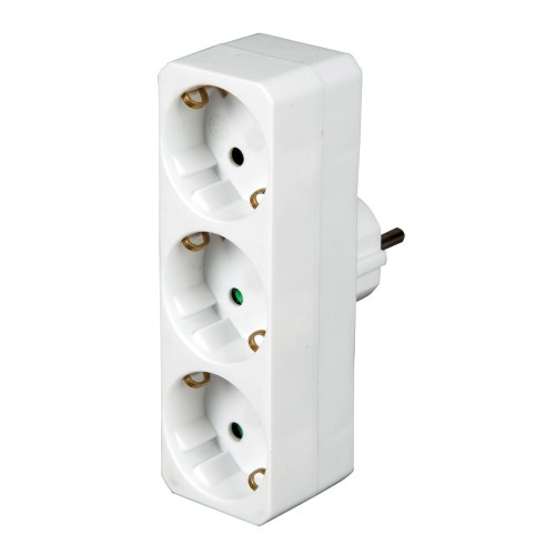 Αντάπτορας Σούκο Σε 3 Σούκο Χωρίς Διακόπτη