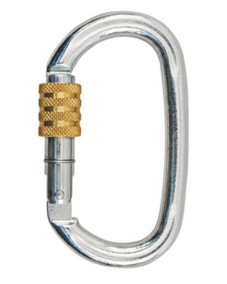 LANEX Γάντζος Ασφαλείας Καραμπίνερ Ατσάλινος Με Βιδωτό Περίβλημα