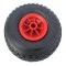 Inflatable Wheel 3.00-4 Plastic Rim With Umbrella