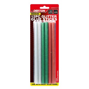 DEKTON Glitter Ράβδοι Σιλικόνης 12 Τεμ. Φ11mm x 200mm