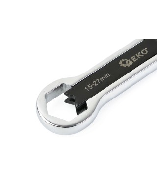 Universal wrench double-sided 5-27mm / 5-15mm CrV