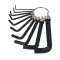 SET Κλειδιά Allen Κρίκος 10 Τεμ. 1,5-10mm