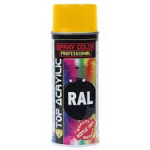 ECO SERVICE Spray Ral 1023 Traffic Yellow 400ml TOP ACRYLIC