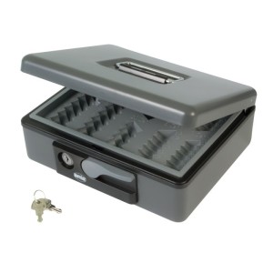 Portable cash box 165 x 125 x 80 mm